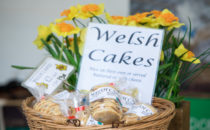 Photo of welsh cakes on sale at Croeso Swansea
